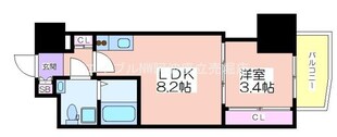 セレニテ本町グランデの物件間取画像